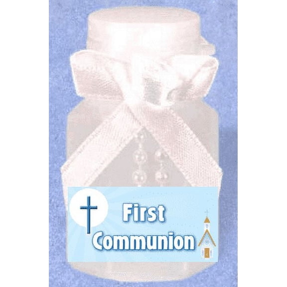 First Communion 12pack Mini Bubble Favors