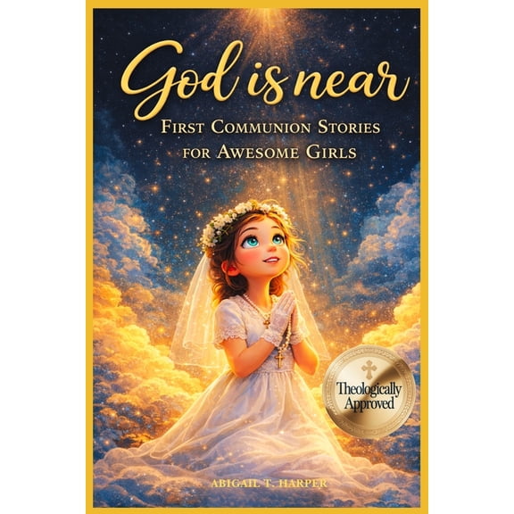 First Communion 2026 God is Near: First Communion Stories for Awesome Girls: A Catholic Gift Book About the Sacrament of the Eucharist and Gr, (Paperback)
