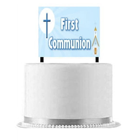 First Communion Cake Decoration Banner