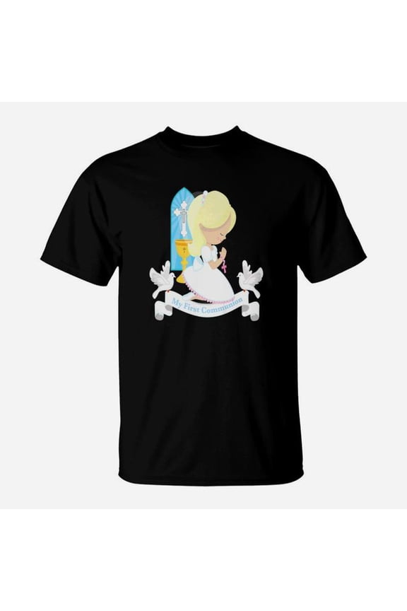 First Communion Gift Kids Niece Sister Step Daughter TShirt