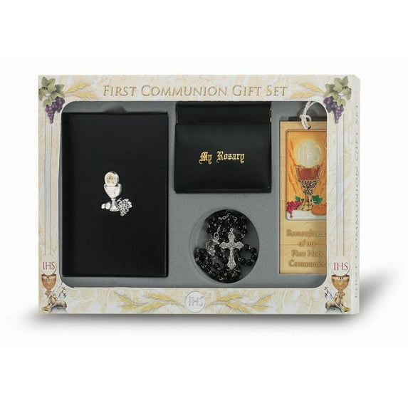 First Communion Gift Set for Boys, 6 Piece