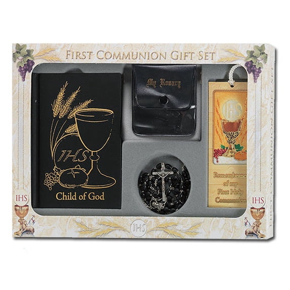 First Communion Gift Set for Boys, 6 Piece