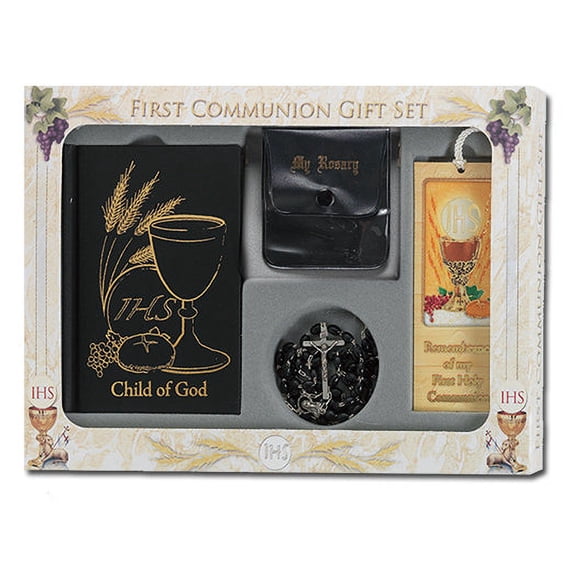 First Communion Gift Set for Boys, 6 Piece