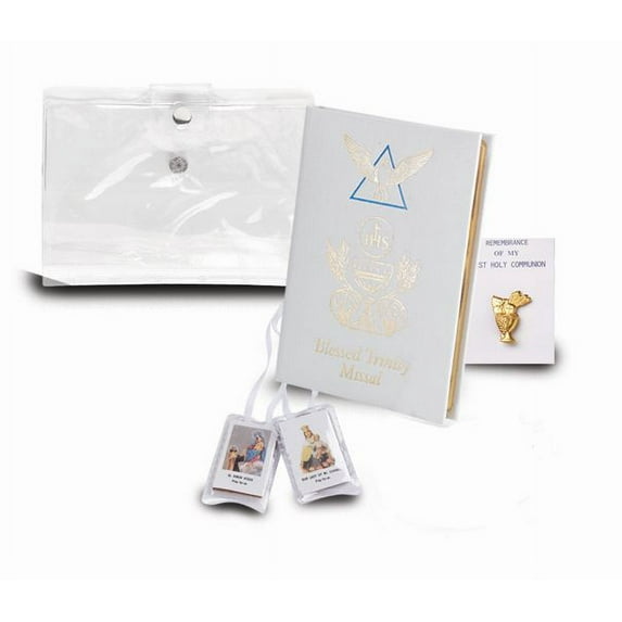 First Communion Gift Set for Girls, 5 Piece