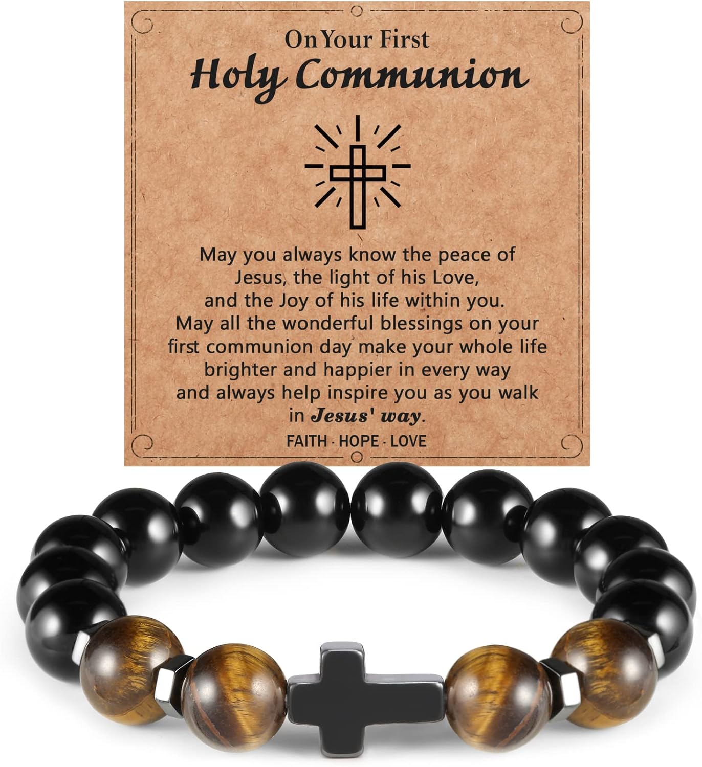 First Communion Gifts for Teen Boys Catholic 1st Communion Cross