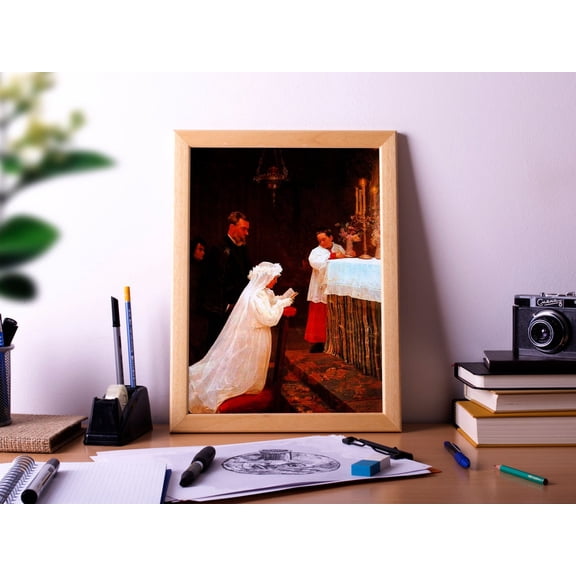 First Communion Print Wall Art Décor