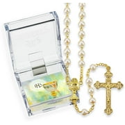 HIRTEN First Communion Rosary Beads