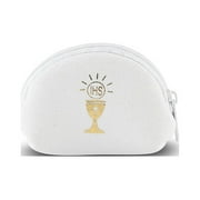 HIRTEN First Communion Rosary Case Pouch for Girls