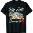 thumbnail image 1 of First Cruise 2026 Tropical Vacation Graphic Short Sleeve Unisex T-Shirt, 1 of 6
