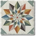 thumbnail image 1 of First Dawn Absorbent Stone Tumbled Tile Coasters, Hex Star, Set of 4, 1 of 1