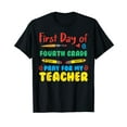 thumbnail image 1 of First Day Fourth Grade 4th Pray Funny Back School Boy Girl T-Shirt, 1 of 5