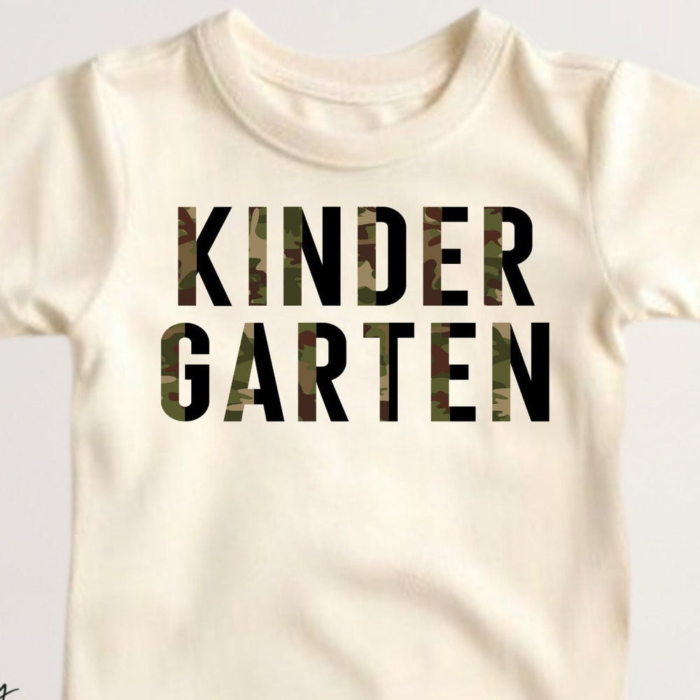 First Day Of Kindergarten Kindergarten Toddler Shirts Back To School First Day Of Kindergarten Kindergarten Toddler Shirts Back To School