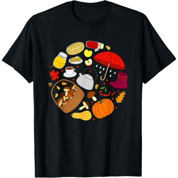 First Day Of Fall Hello Autumn T-Shirt