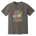 thumbnail image 1 of First Day Of First Grade Funny Teacher Kids Student Vibes Comfort Color T-Shirt, 1 of 4