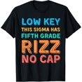 W Rizz Poster First Day Of School 5Th Grade Rizz School T-Shirt Size S-5XL - Walmart.com