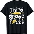 thumbnail image 1 of First Day Of School Third Grade Rocks Teacher T-Shirt, 1 of 3
