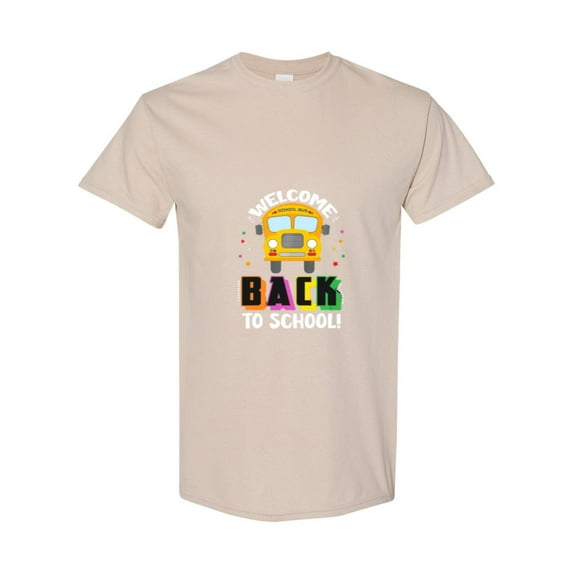 First Day Student Ride Welcome Back To School Bus Driver Gift Unisex T-Shirt, up to size 5XL