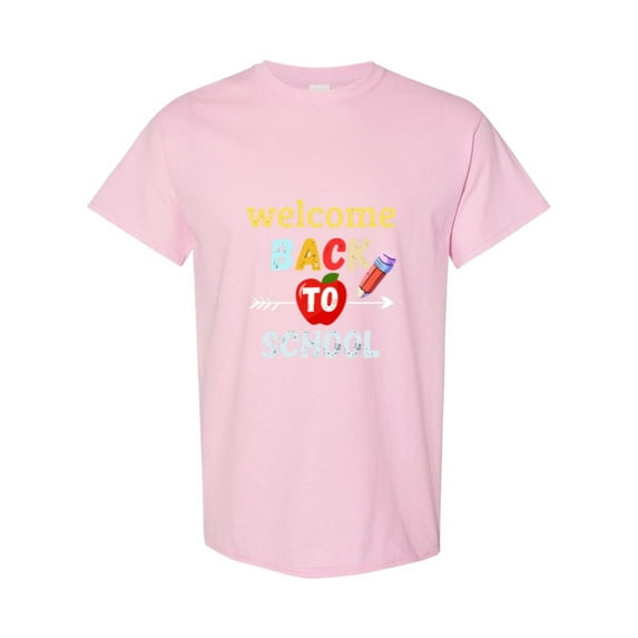 First Day Welcome Back To School For Teacher Student And Kids Unisex T-Shirt, up to size 5XL