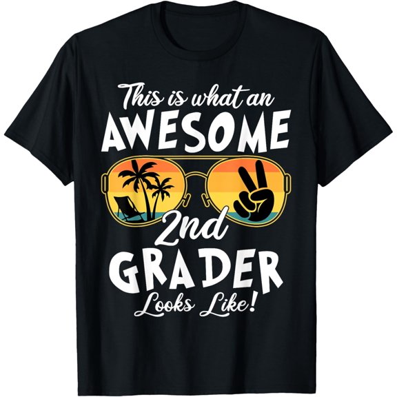 First Day of 2nd Grade Awesome Second Grade Outfits for Adult T-shirt