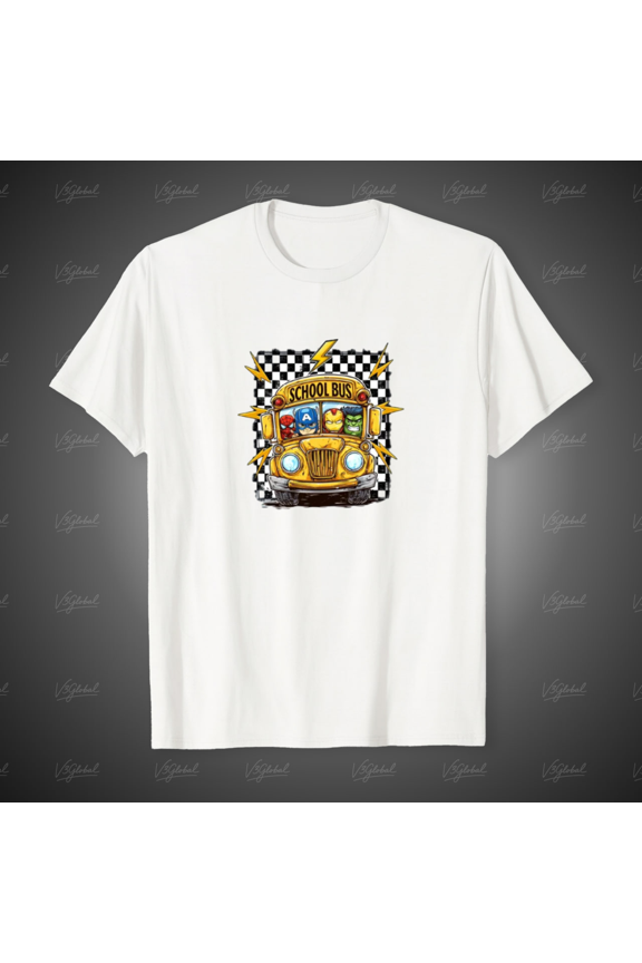 First Day of School Kids Graphic Unisex T-Shirt, for men & women, up to size 5XL