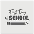thumbnail image 1 of First Day of School Pencil DIY Cookie Wall Craft Stencil - 3.5 Inch, 1 of 5
