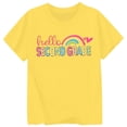 thumbnail image 1 of First Day of School Shirt Girls Boys Preschool to 5th Grade Tshirt Kids Back to School Graphic Tee Tops, 1 of 2
