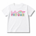 thumbnail image 1 of First Day of School Shirt Girls Boys Preschool to 5th Grade Tshirt Kids Back to School Graphic Tee Tops, 1 of 8