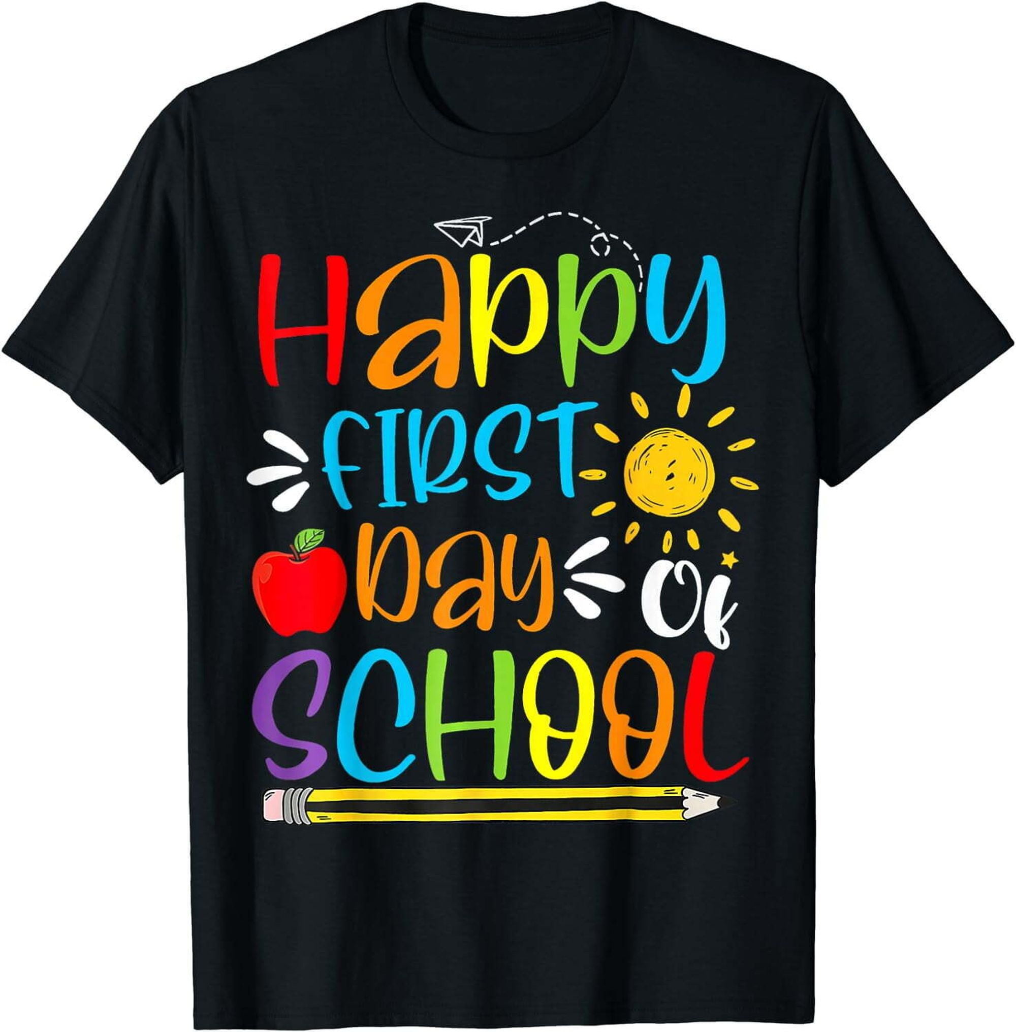 First Day of School Teacher Tee for Kids - Embrace the Back to School ...