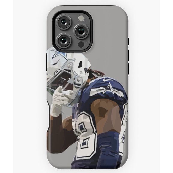First Down CeeDee Lamb Dallas M4120 Phone Case for iPhone 17 16 15 14 13 12 11 Pro Max