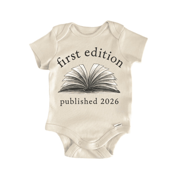 First Edition Book Reader 2027 - Baby Bodysuit