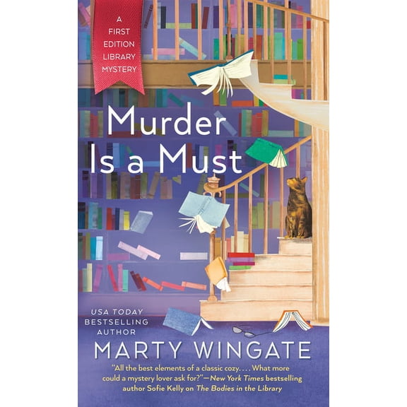 First Edition Library Mystery Murder Is a Must, (Paperback)