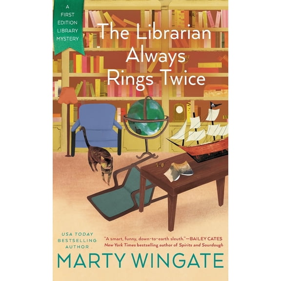 First Edition Library Mystery The Librarian Always Rings Twice, (Hardcover)