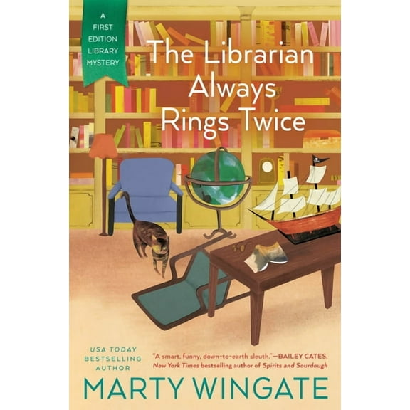 First Edition Library Mystery: The Librarian Always Rings Twice (Hardcover)