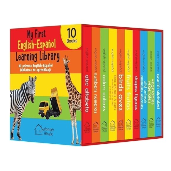 My First English - EspaÃ±ol Learning Library (Mi Primera English - EspaÃ±ol Learning Library): Boxset of 10 English - Span, (Paperback)