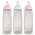 thumbnail image 1 of First Essentials by NUK Clear View® Bottle, 9 oz., Medium Flow, 3-Pack, Colors May Vary, 1 of 6