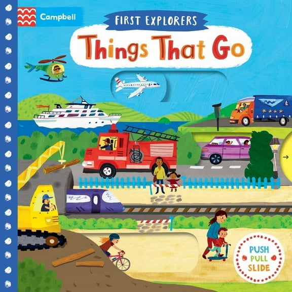 First Explorers Things That Go, (Board Book)