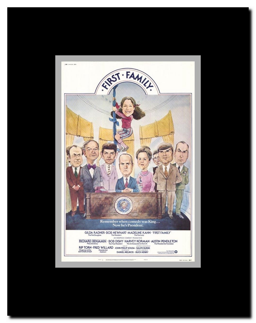 First Family Framed Movie Poster