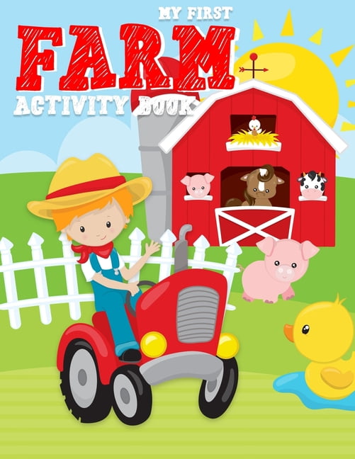 My First Farm Activity Book : Barnyard Animals Cow Pig and More ...