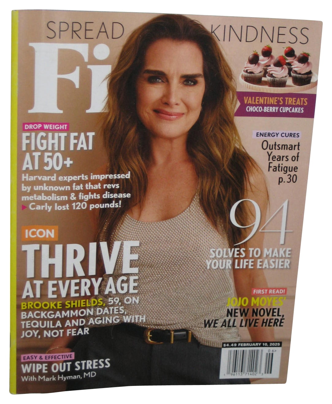 First February 20 2025 Magazine Book - (Brooke Shields Cover)