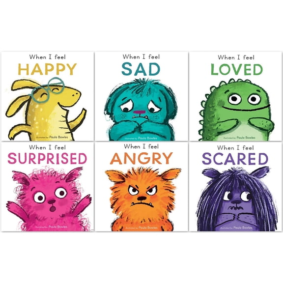 Child's Play Books First Feelings Board Book Set 6/Set (CPY9781786289865)