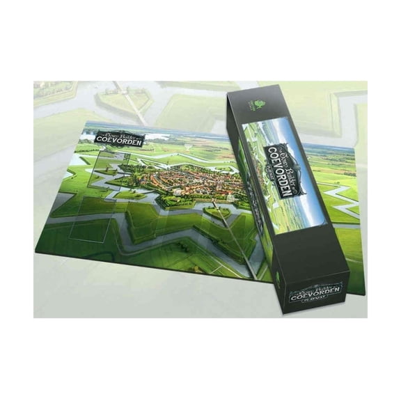 First Fish Games Town Builder - Coevorden Playmat New