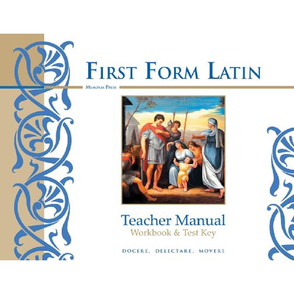 Pre-Owned First Form Latin, Workbook and Test Key, 9781615380138, 1615380132, Paperback, Teachers Guide edition