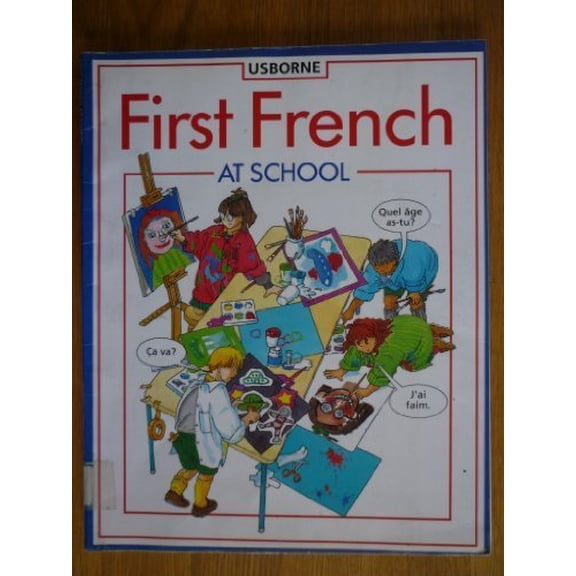 Pre-Owned First French at School First Languages Paperback Kathy Gemmell, Jenny Tyler