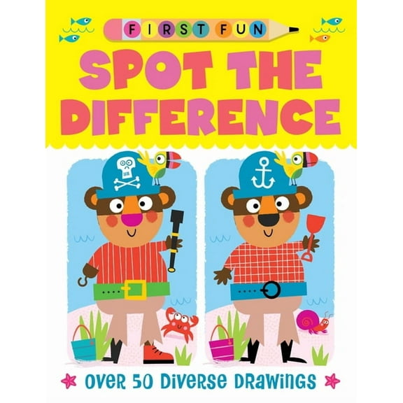 First Fun: First Fun: Spot the Difference: Over 50 Diverse Drawings (Paperback)