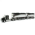 thumbnail image 1 of First Gear DCP 1/64 Black/Chrome Kenworth T800 w/ Chrome East Genesis II End Dump Trailers 60-1572, 1 of 6