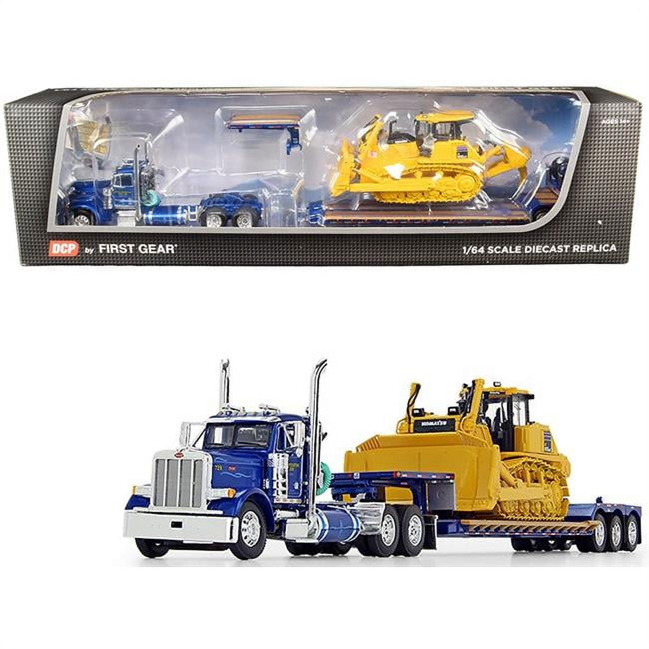 First Gear 1/64 Peterbilt 379 W/ Fontaine Lowboy, Fliptail First Gear 1/64 Peterbilt 379 W/ Fontaine Lowboy, Fliptail