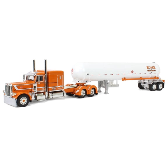 First Gear 1/64 Peterbilt 389 63in Sleeper w/ Mississippi Tanker Roark Trucking DCP 60-1917