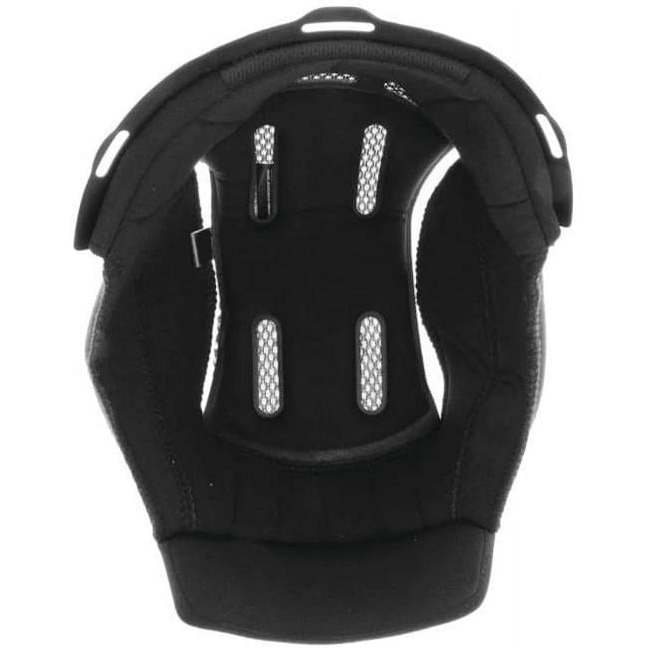 First Gear 447244 Hyperion Helmet Inner Top Liner Pad, Black - Large