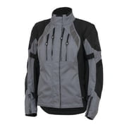 First Gear 525847 Women Kilimanjaro 2.0 Jacket - Grey & Black - Extra Large