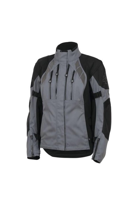 First Gear 525847 Women Kilimanjaro 2.0 Jacket - Grey & Black - Extra Large